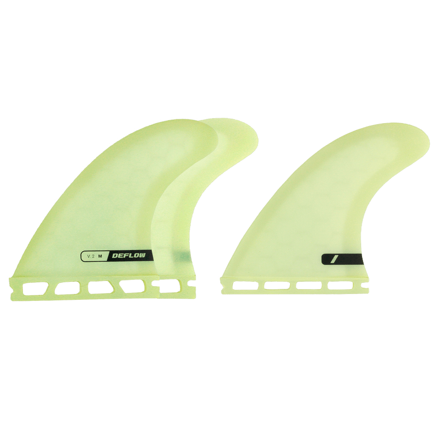 Deflow V.2 Thruster fins shortboard fins Deflow Surf