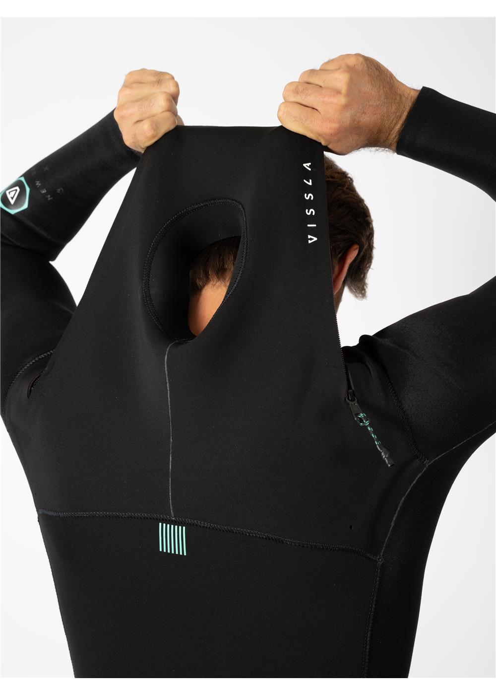 Vissla New Seas 4-3 U-Zip Wetsuit New Seas wetsuits Vissla