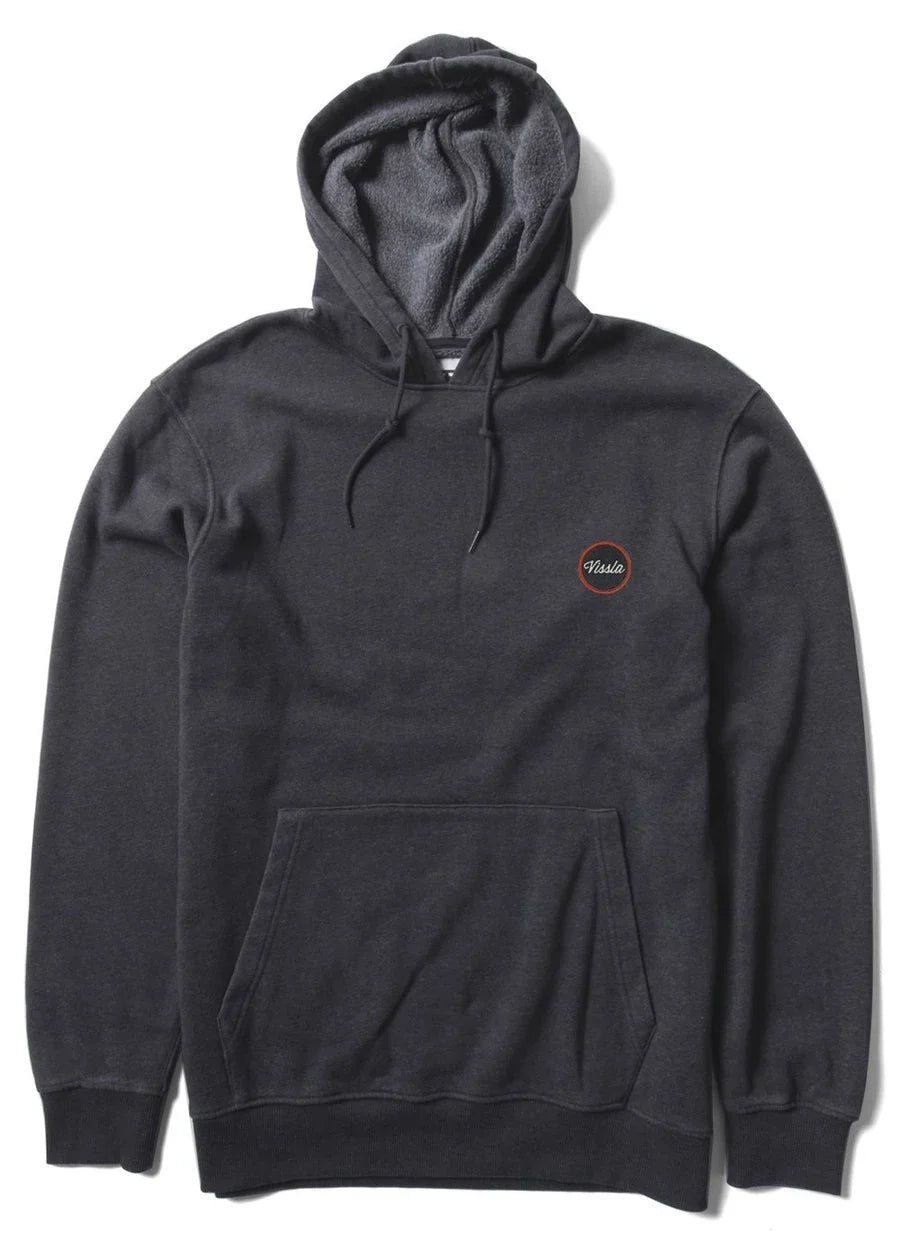 Vissla Solid Sets Eco PO Hoodie hooded sweatshirt Vissla black heather L