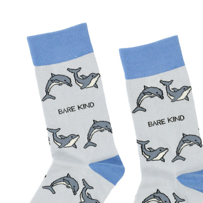 Save the Dolphin Bamboo Socks Socks Bare Kind