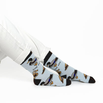 Blue Farm Animals Bundle of 3 Bamboo Sock Set Socks Bare Kind