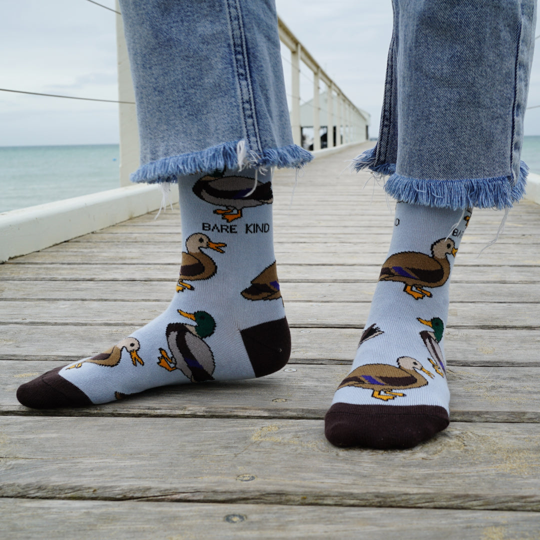 Ducks Bundle of 2 Bamboo Sock Set Socks Bare Kind