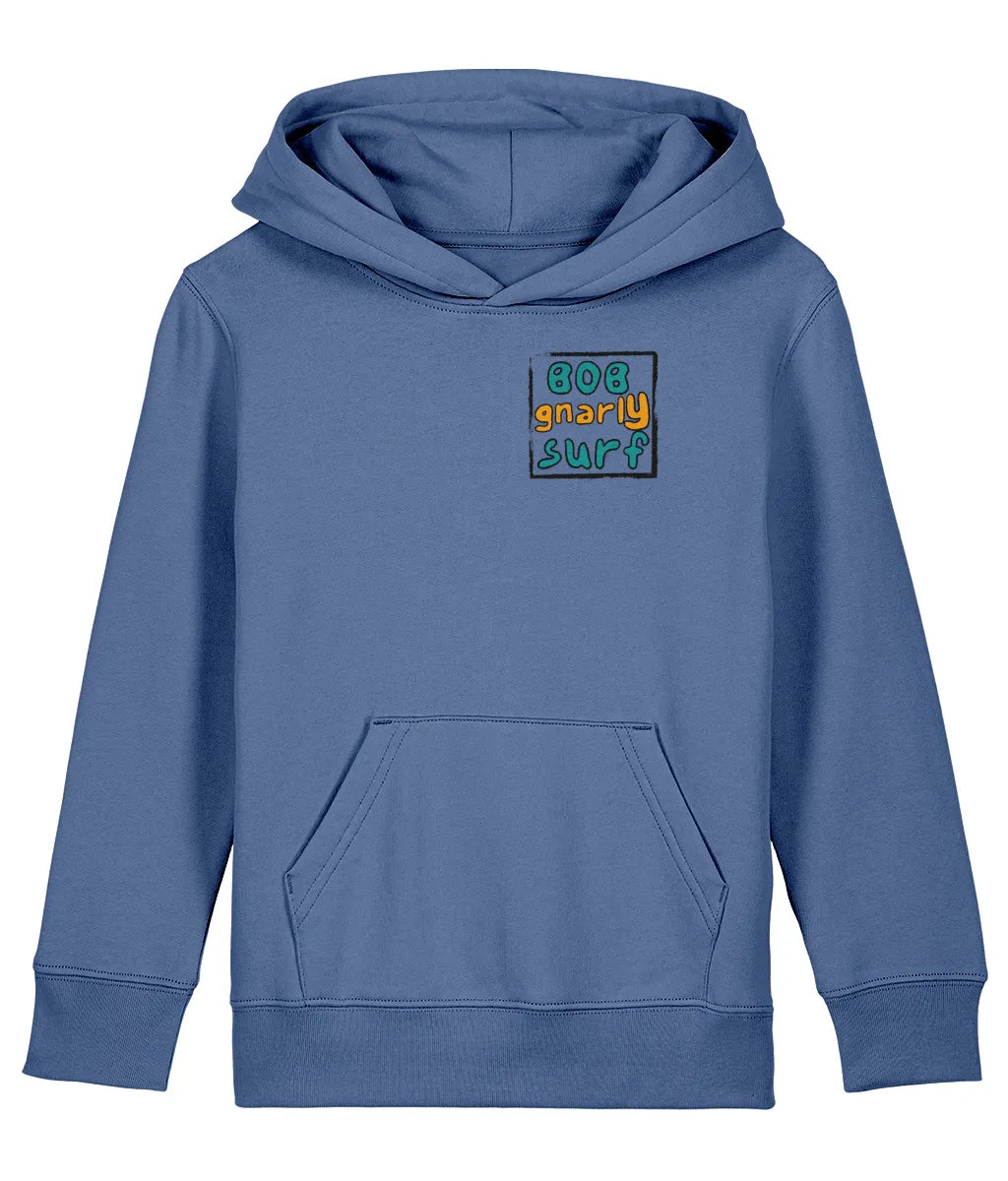 Bob Gnarly Surf Grom Kids Hoodie