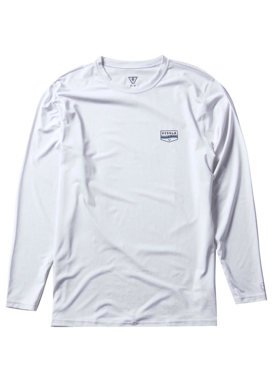 Vissla Easy Seas Eco L/S Lycra lycra Vissla White S