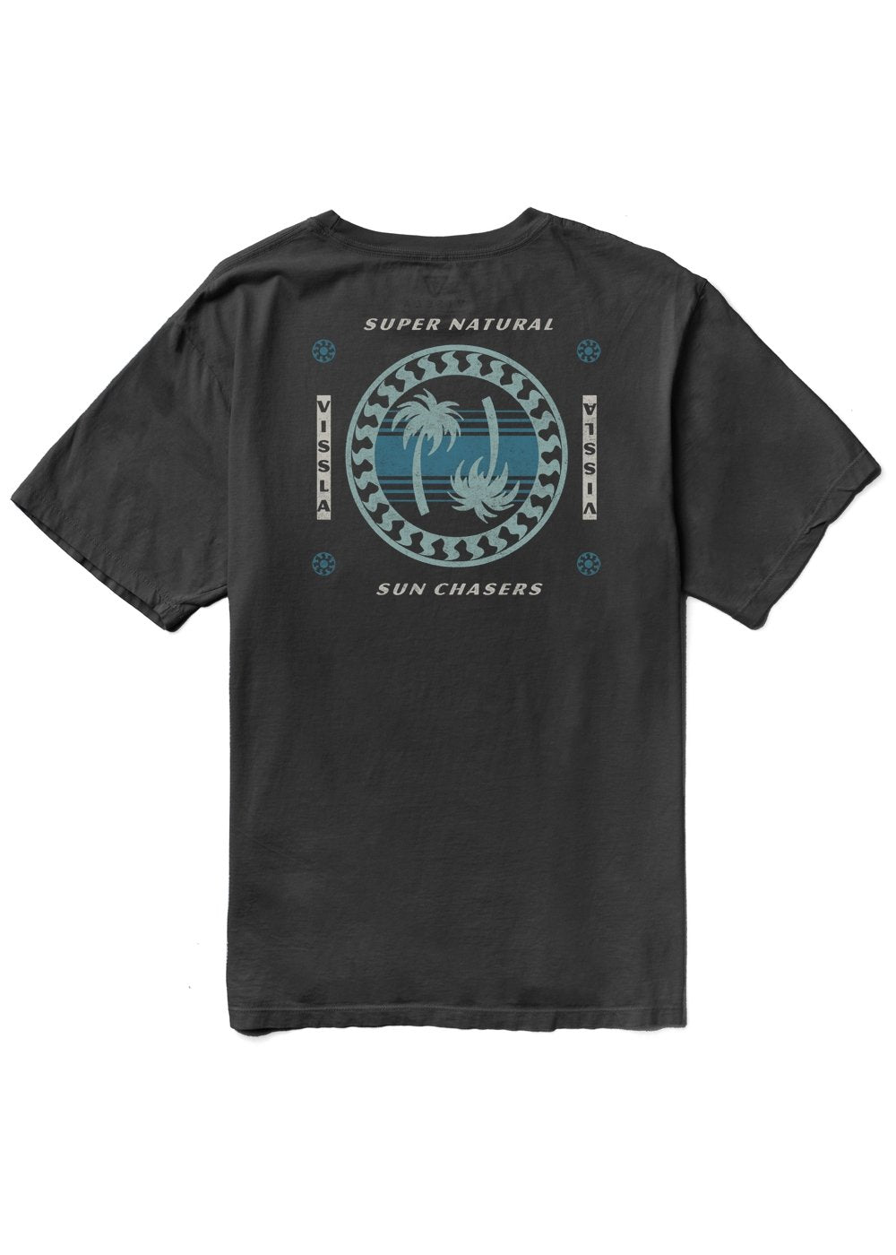 Vissla Upside Down Organic PKT Tee tee shirt Vissla Phantom S