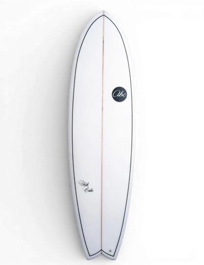 ABC Fishcake Surfboard White 7'0" Fish ABC