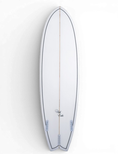 ABC Fishcake Surfboard White 7'0" Fish ABC