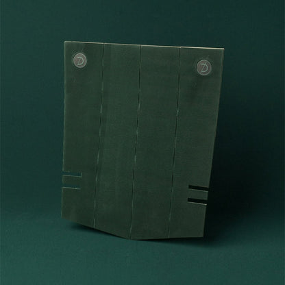 Deflow Front Pad deck grip Deflow Surf Green 4 piece