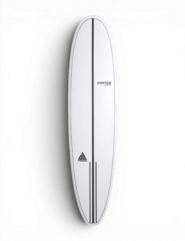 Cortez Fugitive Surfboard White 8'0" Mini Mal Cortez