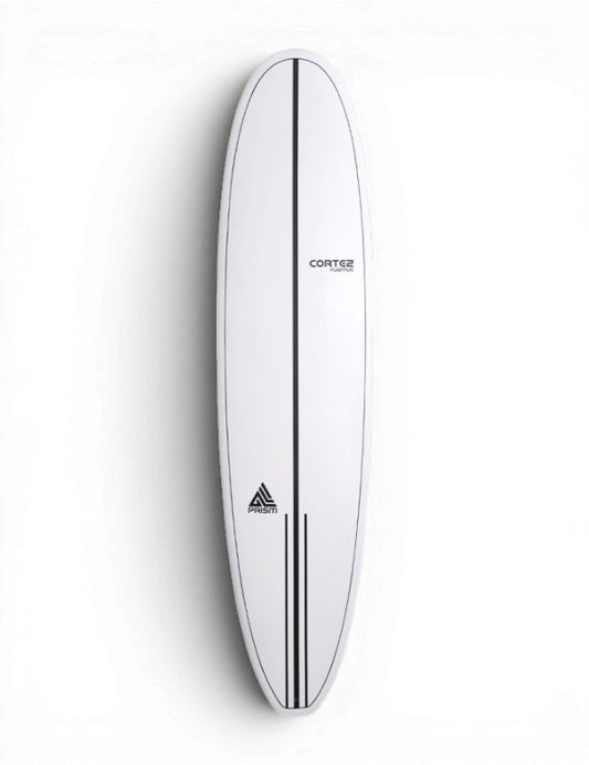 Cortez Fugitive Surfboard White 8'0" Mini Mal Cortez