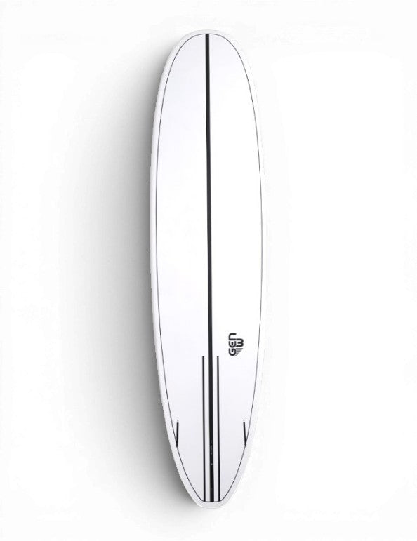 Cortez Fugitive Surfboard White 8'0" Mini Mal Cortez