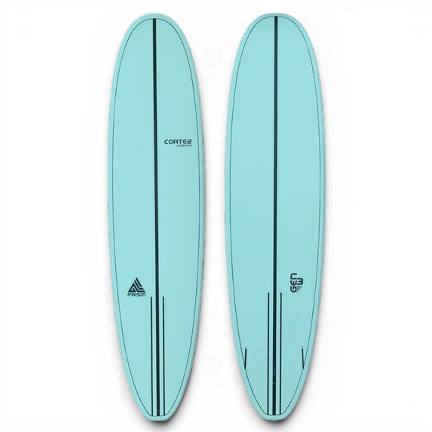 Cortez Fugitive Mini Mal Surfboard Blue 8'0" Mini Mal Cortez