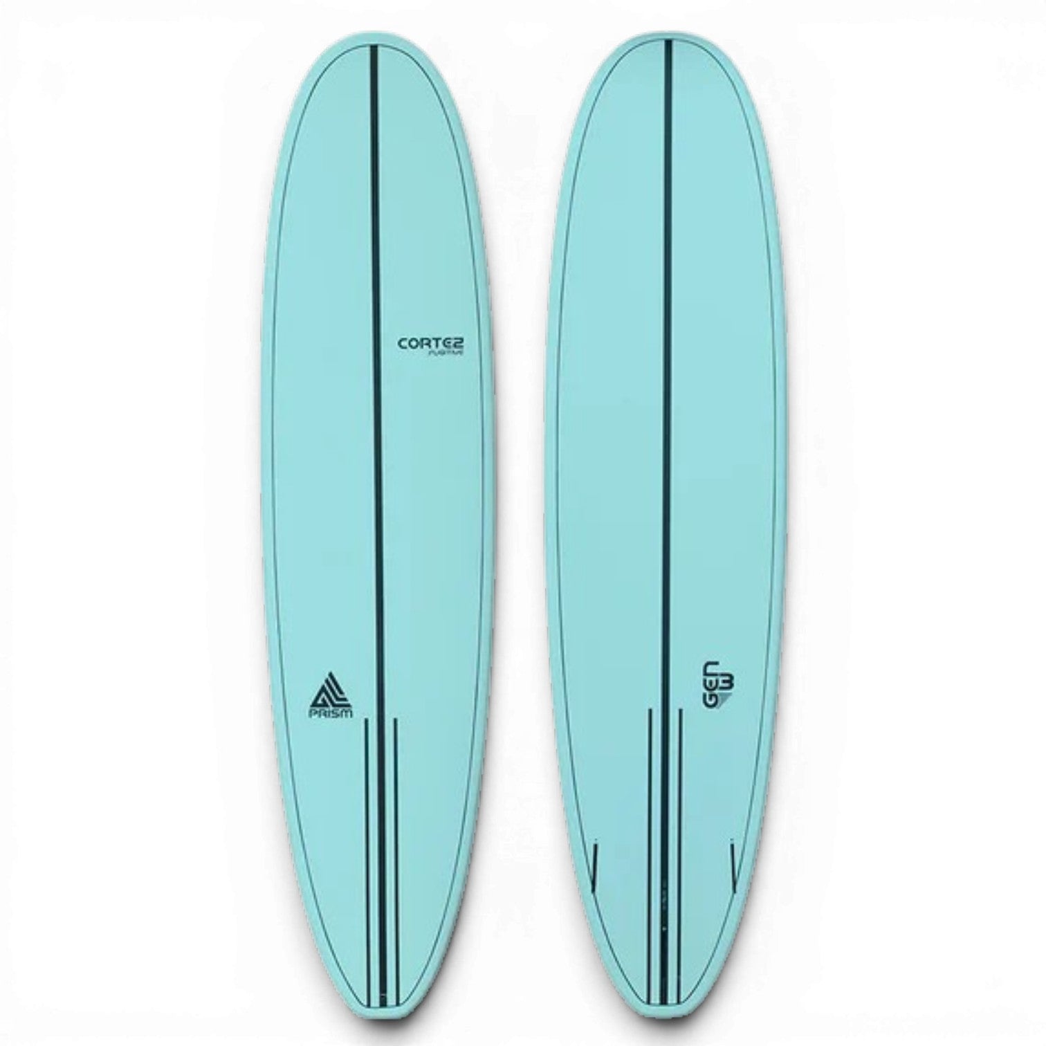 Cortez Fugitive Mini Mal Surfboard Blue 8'0" Mini Mal Cortez