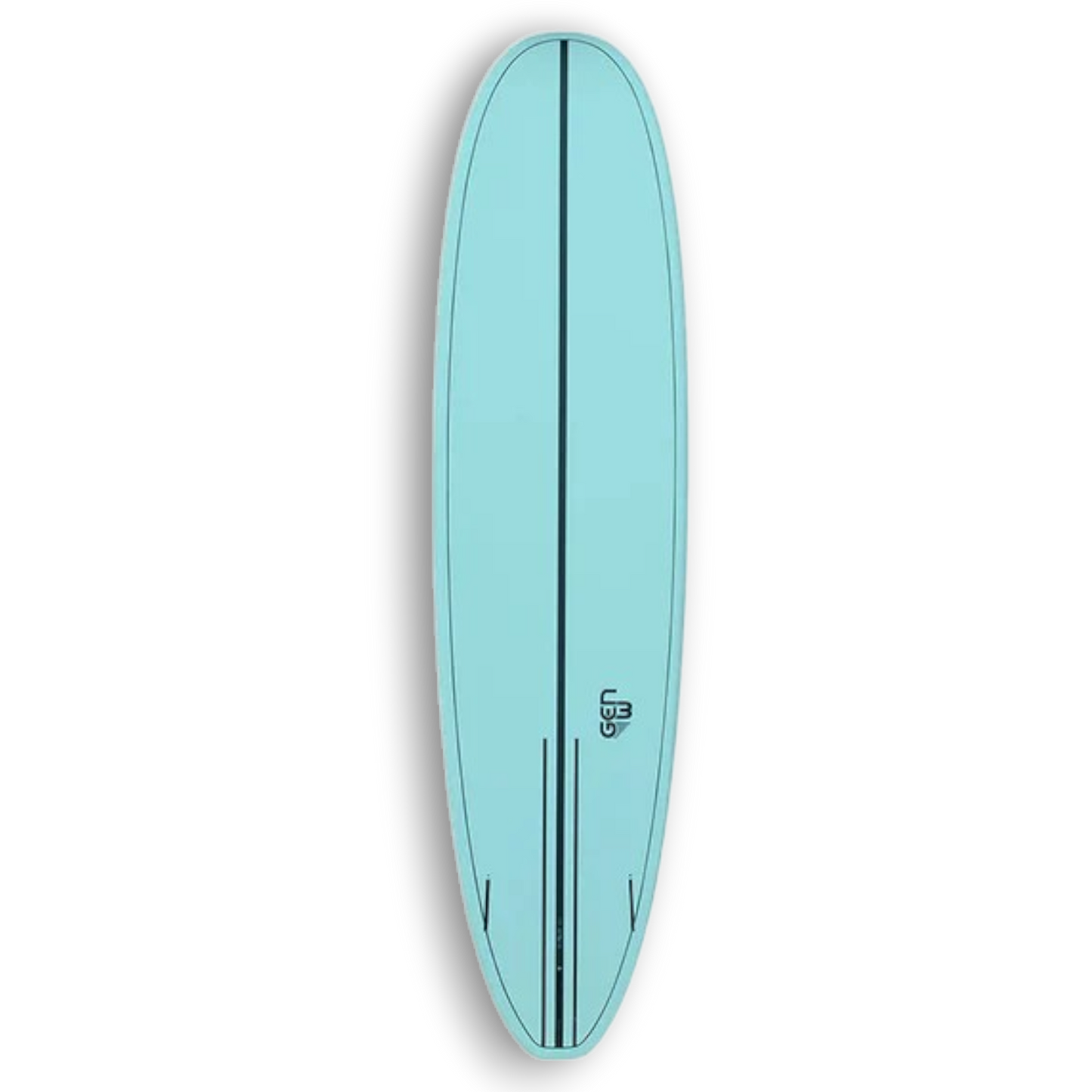 Cortez Fugitive Mini Mal Surfboard Blue 8'0" Mini Mal Cortez