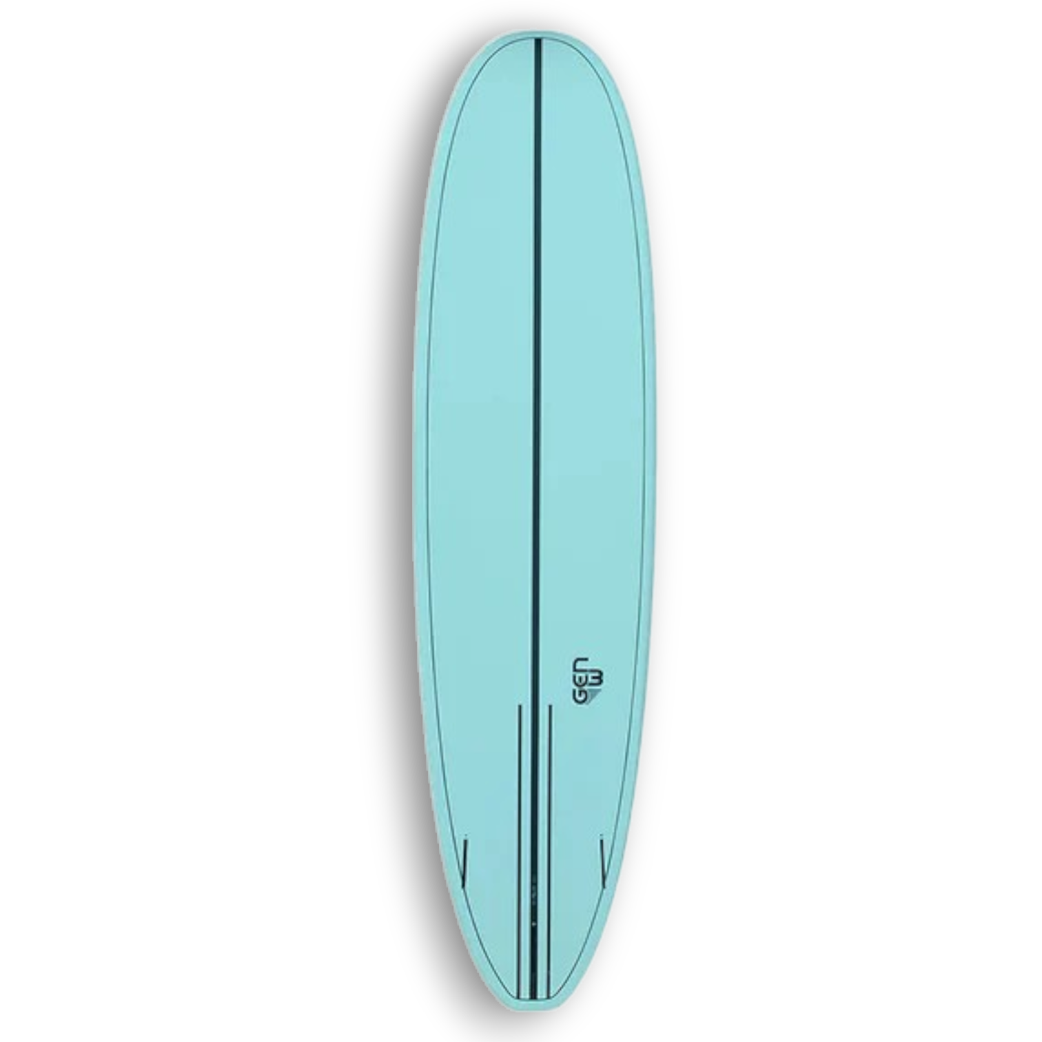 Cortez Fugitive Mini Mal Surfboard Blue 8'0" Mini Mal Cortez