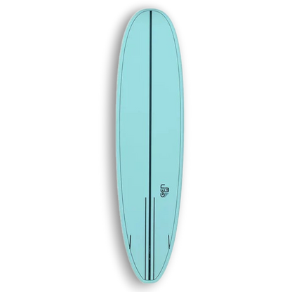 Cortez Fugitive Mini Mal Surfboard Blue 8'0" Mini Mal Cortez