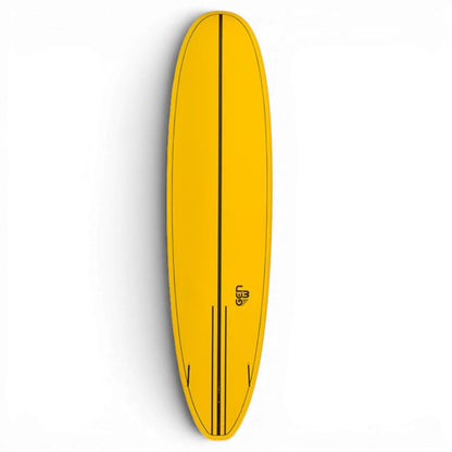 Cortez Fugitive Mini Mal Surfboard Orange 8'0" Mini Mal Cortez