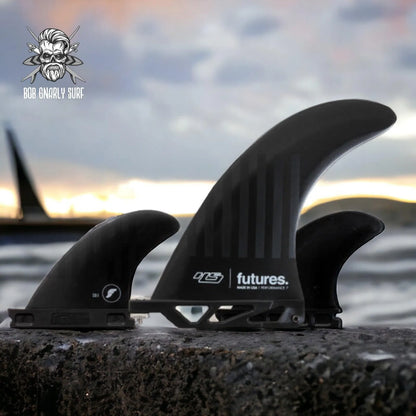 Futures 7.0 HS 2+1 Hayden Shapes Alpha Black - Bob Gnarly Surf
