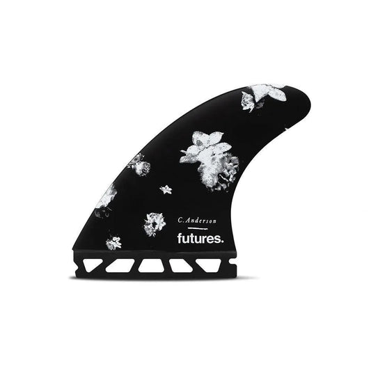 Futures Ando Blackstix Size Large Black - Bob Gnarly Surf