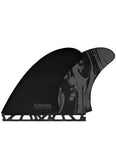 Futures Fins Son of Cobra Twin Fins Black - Bob Gnarly Surf