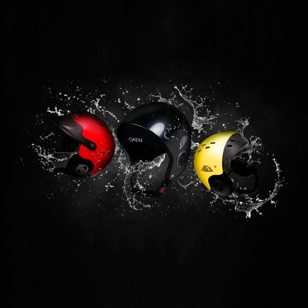 GATH EVA Surf Helmet White Helmet Gath