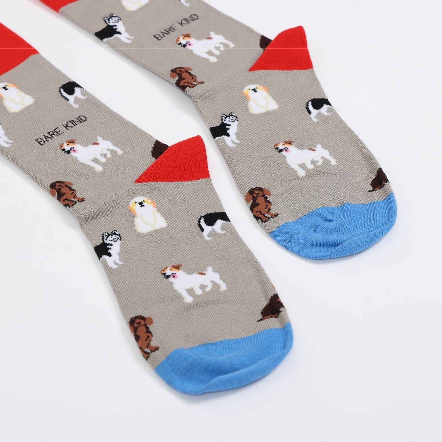 Grey Dog Pet Pair Bamboo Sock Set Socks Bare Kind