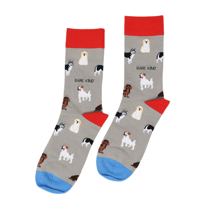 Save the Grey Dog Bamboo Socks Socks Bare Kind