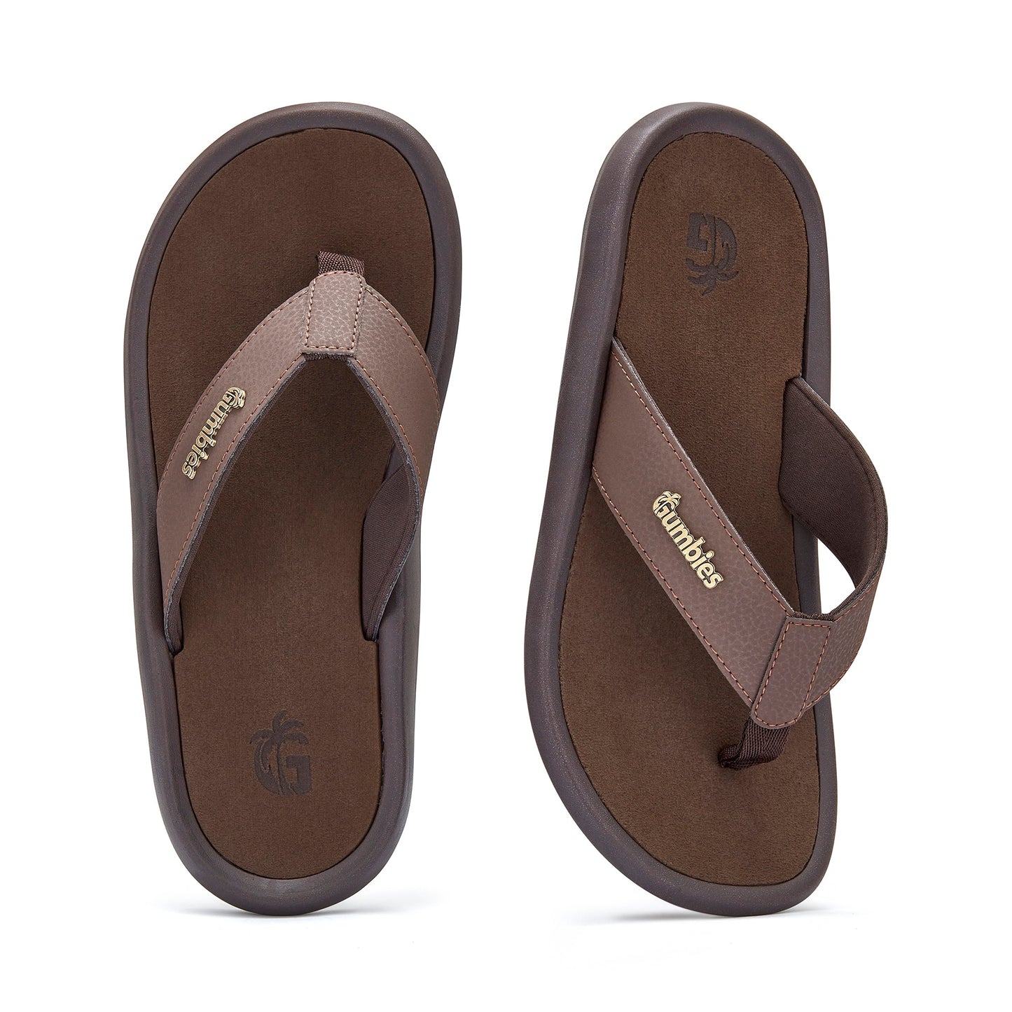 Noosa Flip-Flops - Women's - Brown Noosa Flip-Flops Gumbies