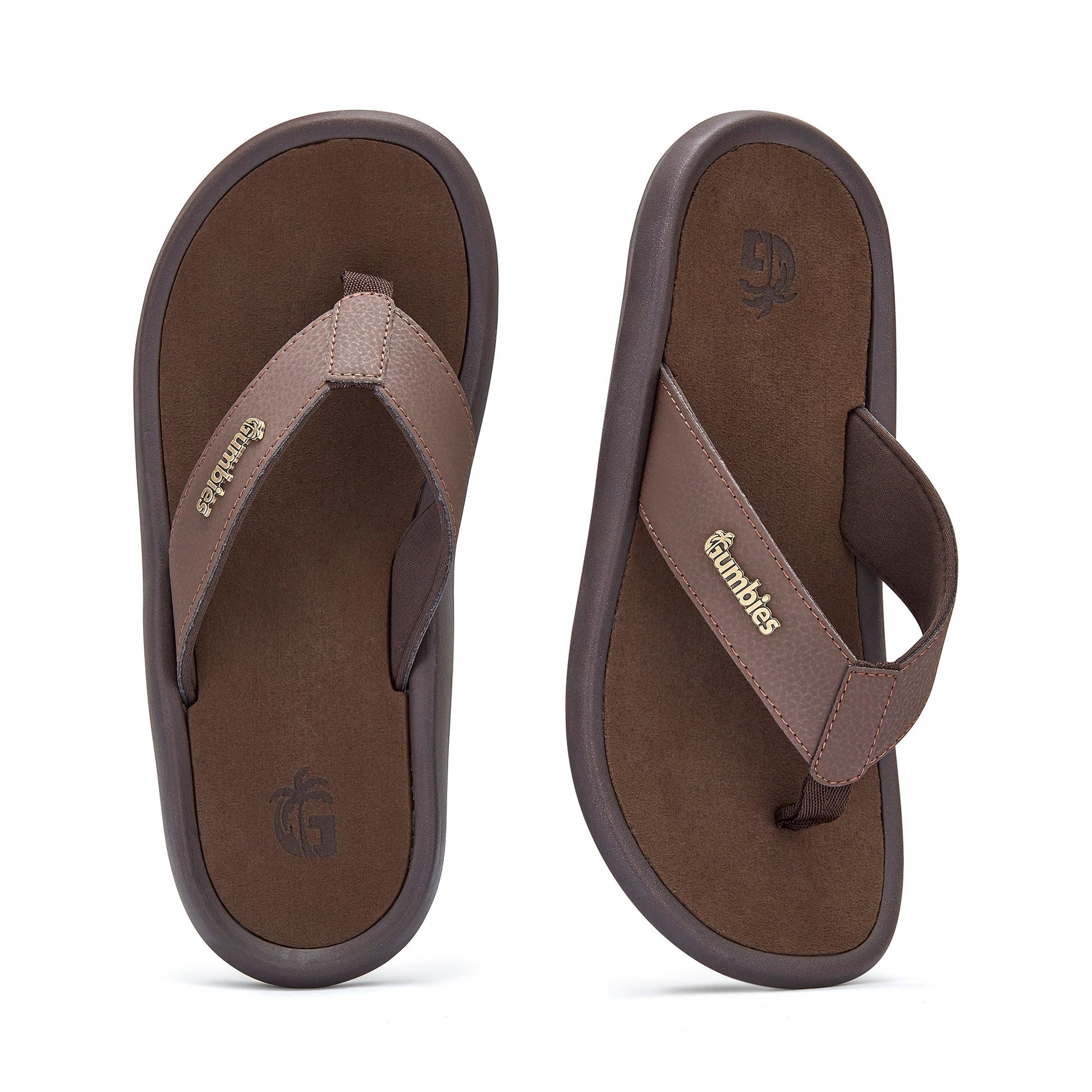 Noosa Flip-Flops - Women's - Brown Noosa Flip-Flops Gumbies