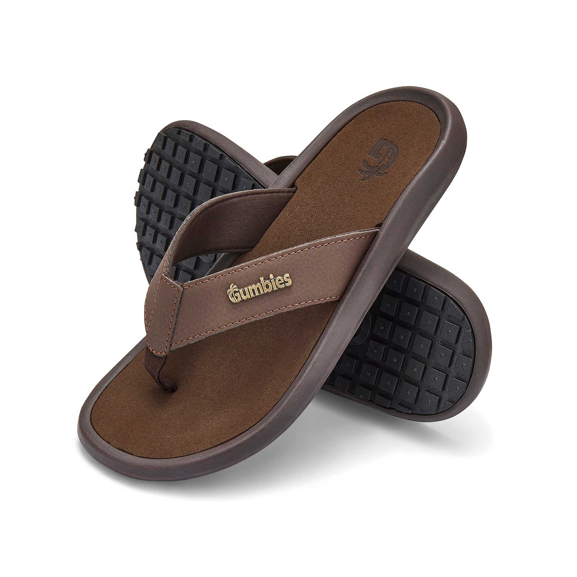 Noosa Flip-Flops - Women's - Brown Noosa Flip-Flops Gumbies