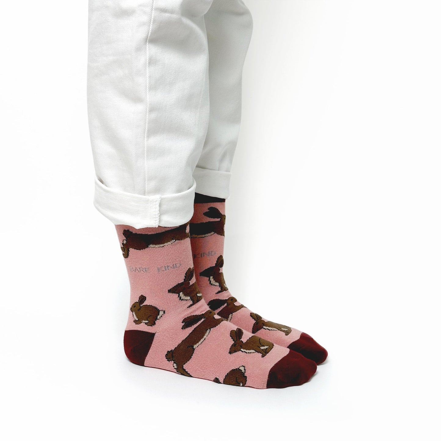 Save the Hares Bamboo Socks Socks Bare Kind