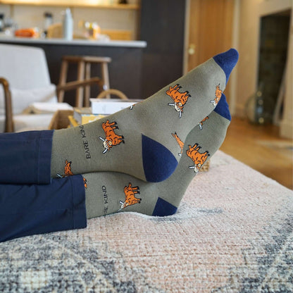 Green Cow Bundle of 2 Bamboo Sock Set Socks Bare Kind