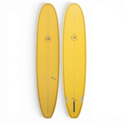 ABC High Roller Longboard Surfboard Yellow 9'1" Longboard Surfboard ABC