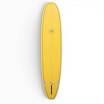 ABC High Roller Longboard Surfboard Yellow 9'1" Longboard Surfboard ABC