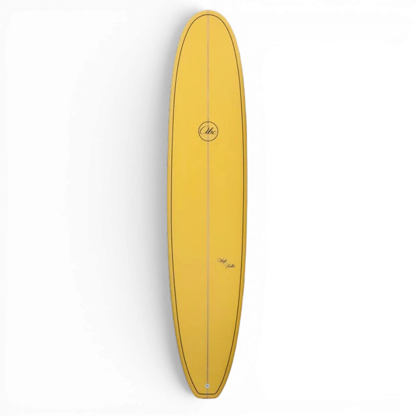 ABC High Roller Longboard Surfboard Yellow 9'1" Longboard Surfboard ABC