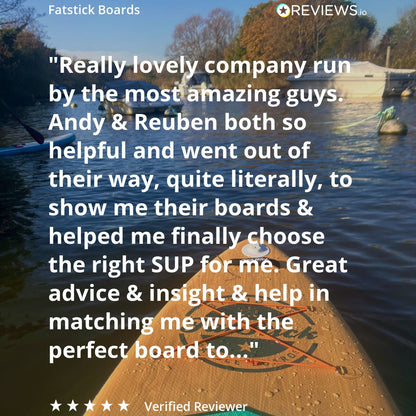 Wooden Menace 11'2 Inflatable Paddle Board | SUP With Seat SUPs FatStick Boards