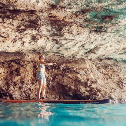 Wooden Menace 11'2 Inflatable Paddle Board | SUP With Seat SUPs FatStick Boards