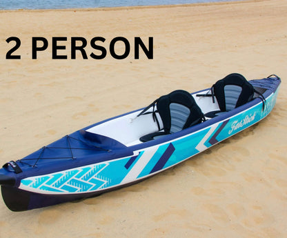 Inflatable 1 & 2 Person Drop Stitch Kayak Package | Canoe | iKayak Sale items FatStick Boards