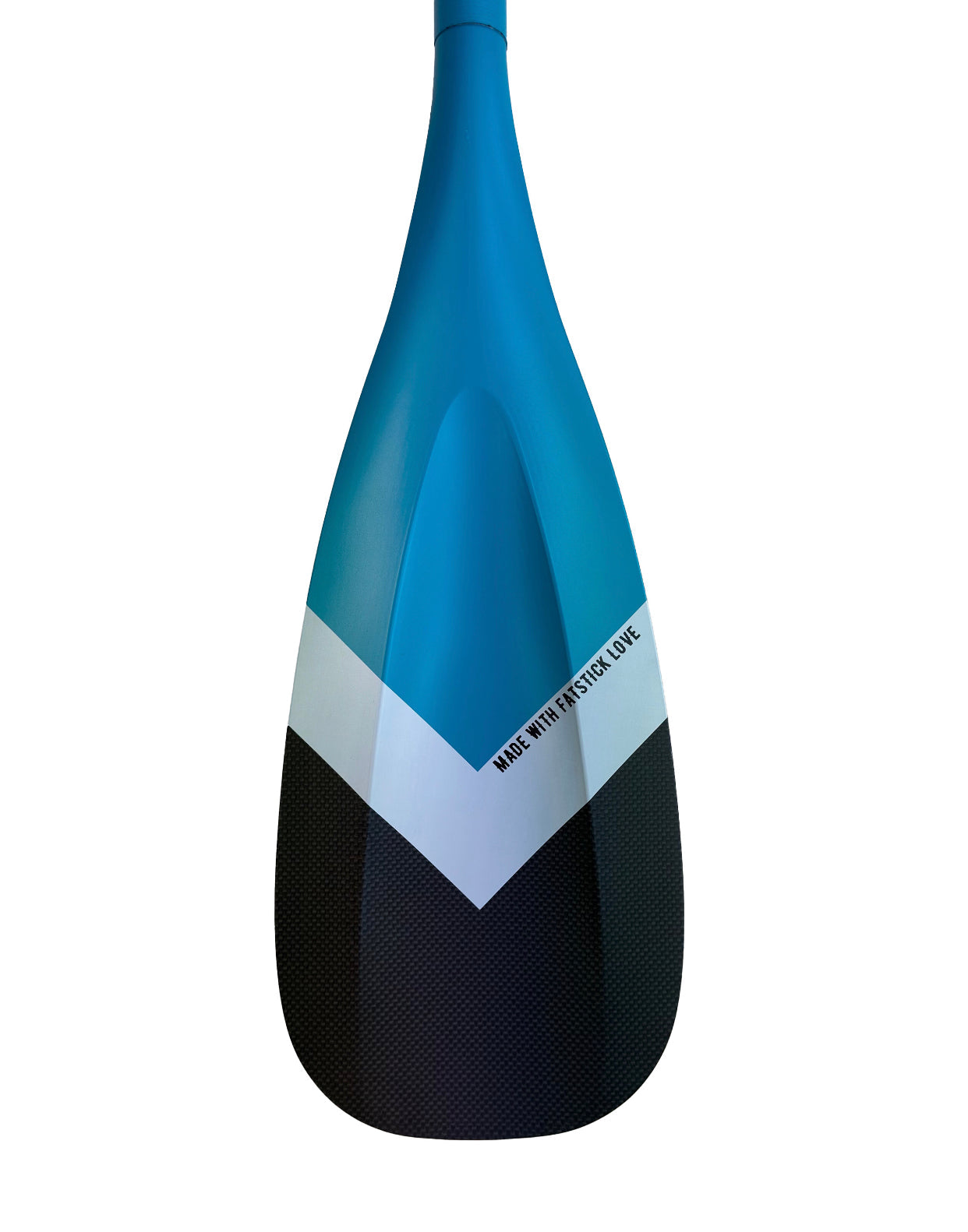 FREE BAG | 3 Piece Full Carbon Paddle Board Paddle - Blue/Pink/Black FatStick Boards