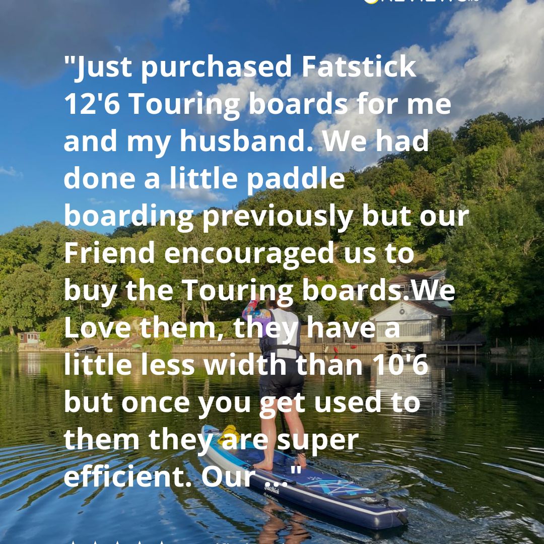 FatStick 12'6 Inflatable Touring Paddle Board SUP Package | With Seat SUPs FatStick Boards