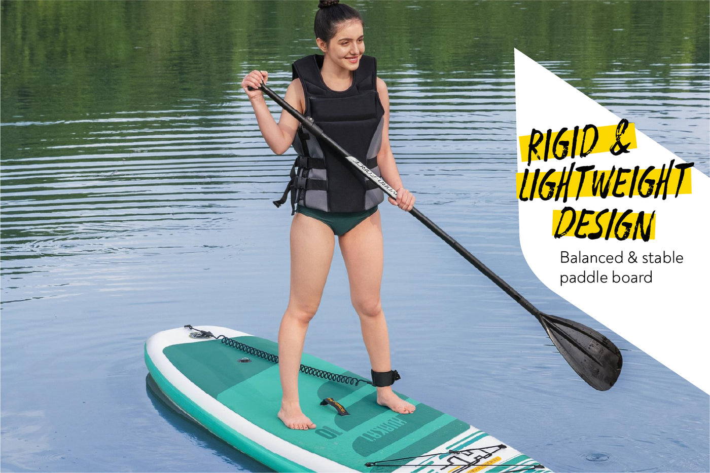 Hydro-Force 10ft Inflatable Paddle Board SUP Set - HuaKa'i – Bob