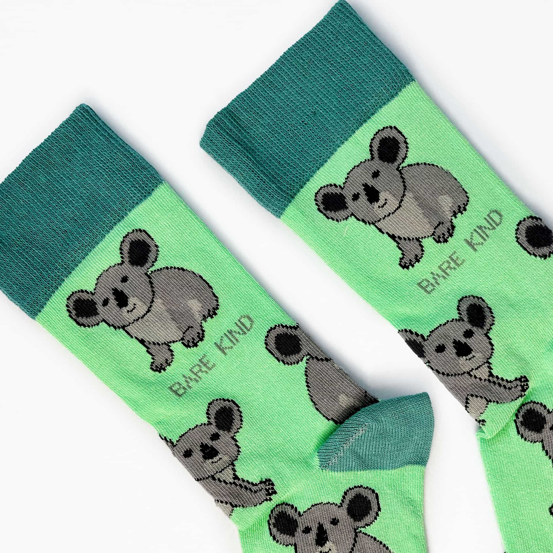 Save the Koalas Bamboo Socks Socks Bare Kind
