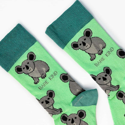Save the Koalas Bamboo Socks Socks Bare Kind