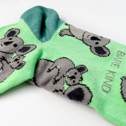 Save the Koalas Bamboo Socks Socks Bare Kind