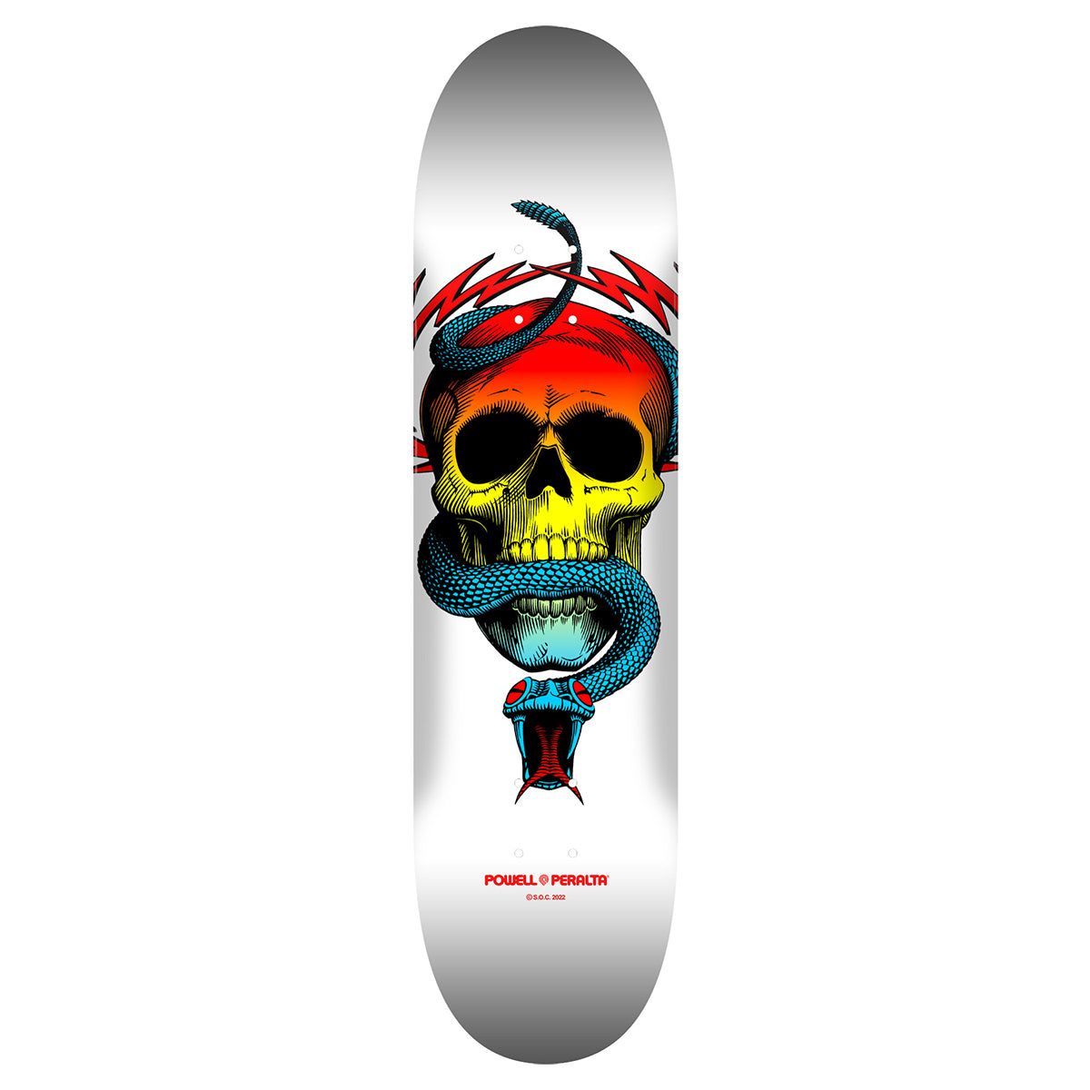 Powell Peralta McGill Deck Yellow Fade / White 8.5"