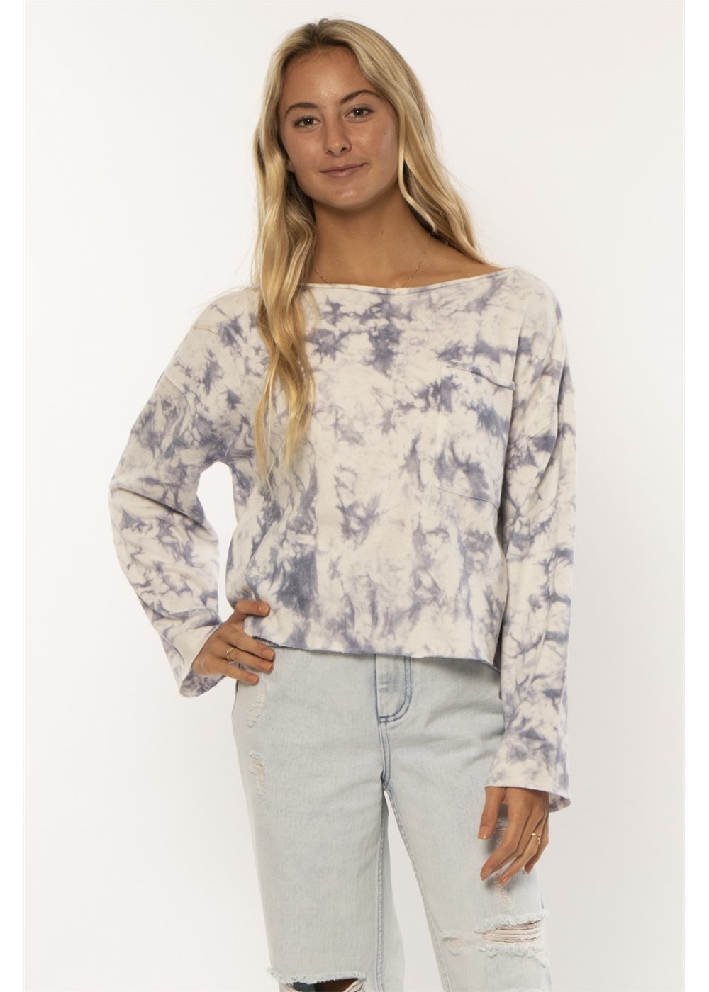 Sisstr Mars Ls Sweater Top ladies crew Sisstrevolution