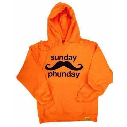 Team Phun Sunday phunday hooded sweat hooded sweatshirt Sunday Phunday Neon Orange S