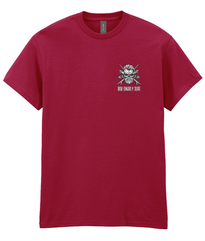 Bob Gnarly Surf Skull & Crossboards T-Shirt Product Type Bob Gnarly Surf Antique Cherry Small