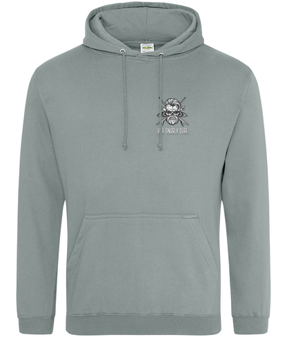 Bob Gnarly Surf Skull & Crossboards Classic Hoodie Hoodies Bob Gnarly Surf Platinum Grey X-Small
