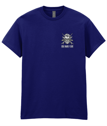 Bob Gnarly Surf Skull & Crossboards T-Shirt Product Type Bob Gnarly Surf Navy Small